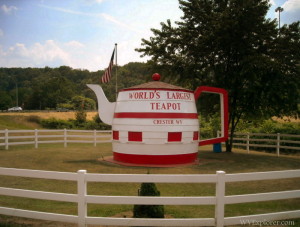 World's Largest Teapot, Chester, West Virginia, Hancock County, Northern Panhandle Region