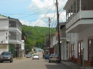 Pennsylvania Avenue in Hundred, West Virginia, Wetzel County, Northern Panhandle Region