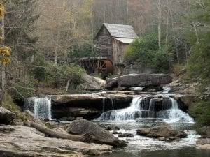 Gristmill at Babcock State Park, Clifftop, WV, Fayette County, New River Gorge Region