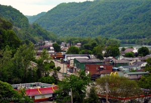 Kanawha Valley at Smithers, West Virginia, Fayette County, New River Gorge Region