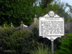 Vineyard Hills at Wheeling, WV, Ohio County, Wines of West Virginia