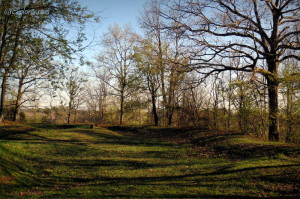 Ruins of Fort Scammon, Charleston, West Virginia, Kanawha County, Metro Valley Region