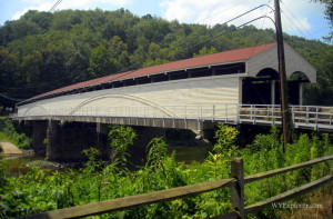 Philippi Covered Bridge, Philippi, WV, Barbour County, Monongahela Valley Region