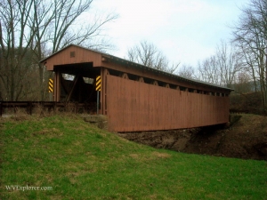 Sarvis Fork Covered Bridge, Sandyville, Jackson County, Mid-Ohio Valley Region