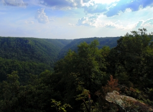 View of Piney Creek Gorge, Stanaford, West Virginia, Raleigh County