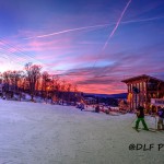 Evening at Timberline Lodge