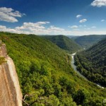 New River from Thunder Buttress