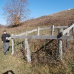 Cave entrance fenced for safety