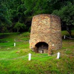 First iron furnace west of Alleghenies