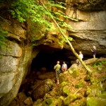 Family exits Sinks of Gandy