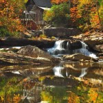 Babcock Mill in Autumn