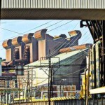 Steel mills at Hollidays Cove