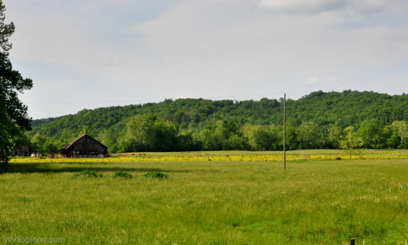 Barn on Cabin Fork in Jackson County, West Virginia