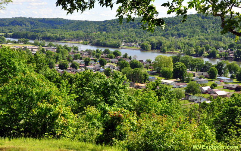 Bancroft, West Virginia (WV), on the Kanawha River