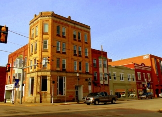 Buildings on Market Street, Spencer
