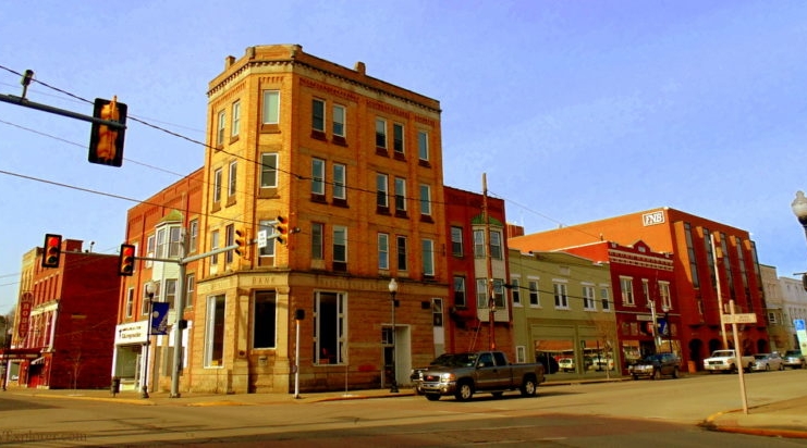 Buildings on Market Street, Spencer