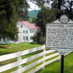 Alexander Campbell Mansion at Bethany, WV, Brooke County, Northern Panhandle Region