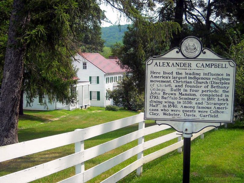 Alexander Campbell Mansion - West Virginia Explorer