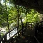 Alum Cave at Audra State Park, Barbour County, Monongahela Valley Region