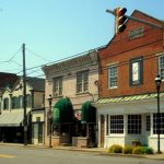 Shops in downtown Barboursville, WV, Cabell County, Metro Valley Region