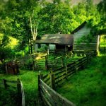 Barn near Vandalia, WV, Lewis County, Monongahela Valley Region