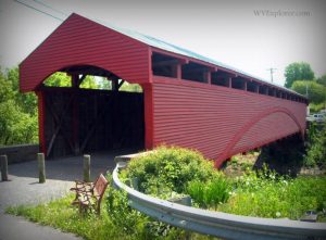 Barrackville Covered Bridge, WV, Marion County, Monongahela Valley Region
