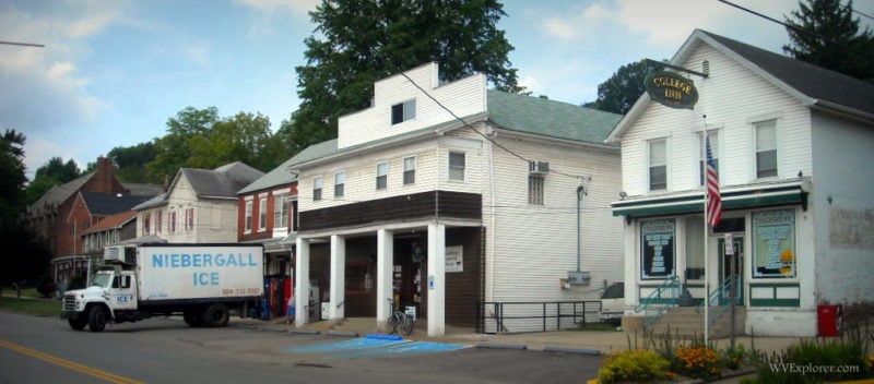 Main Street in Bethany, WV, Brooke County, Northern Panhandle Region