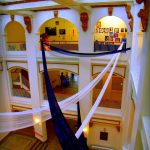 Atrium in Municipal Building of Bluefield, Bluefield, WV, Mercer County, Bluestone Region