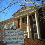 Conley Hall at Bluefield State College, Bluefield WV, Mercer County, Bluestone Region