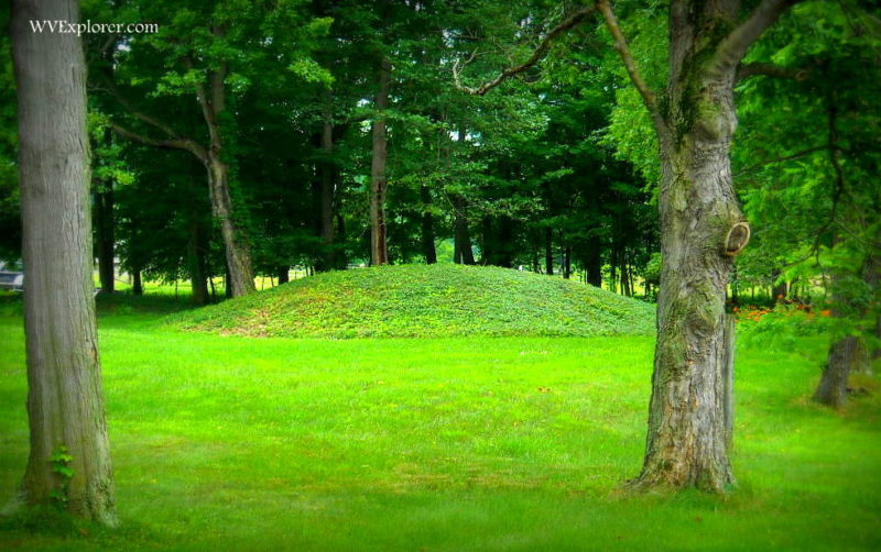 Prehistoric mound at Boaz