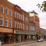 Main Street buildings in Buckhannon, WV, Upshur County, Monongahela Valley Region
