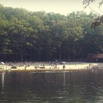 Swimmers at Cacapon Resort State Park, Morgan County, Eastern Panhandle Region