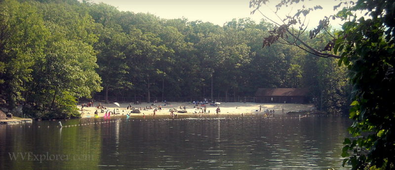 Swimming at Cacapon Resort State Park