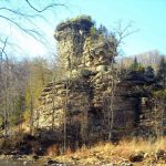 Castle Rock at Pineville, West Virginia, Wyoming County, Hatfield & McCoy Region