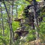 Cheeks Rocks near Mathias, WV, Lost River State Park, Hardy County, Potomac Branches Region