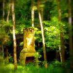 Chimney on Big Two Run, Cedar Creek State Park, Gilmer County, Heartland Region