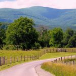 Cold Knob vista near Williamsburg, WV, Greenbrier County, Greenbrier Valley Region
