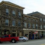 Historic bank building, Davis, West Virginia, Tucker County, Allegheny Highlands Region