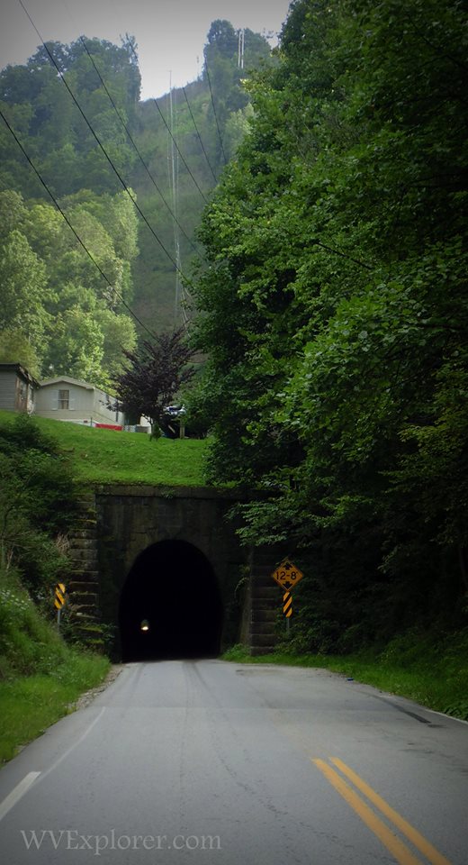 Tunnel near Dingess, WV, Mingo County, Hatfield & McCoy Region