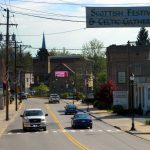 Main Street in Bridgeport, WV, Harrison County, Monongahela Valley Region