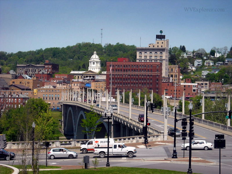 Jefferson Bridge into Fairmont