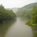 Elk River near Duck, WV, Clay County, Heartland Region