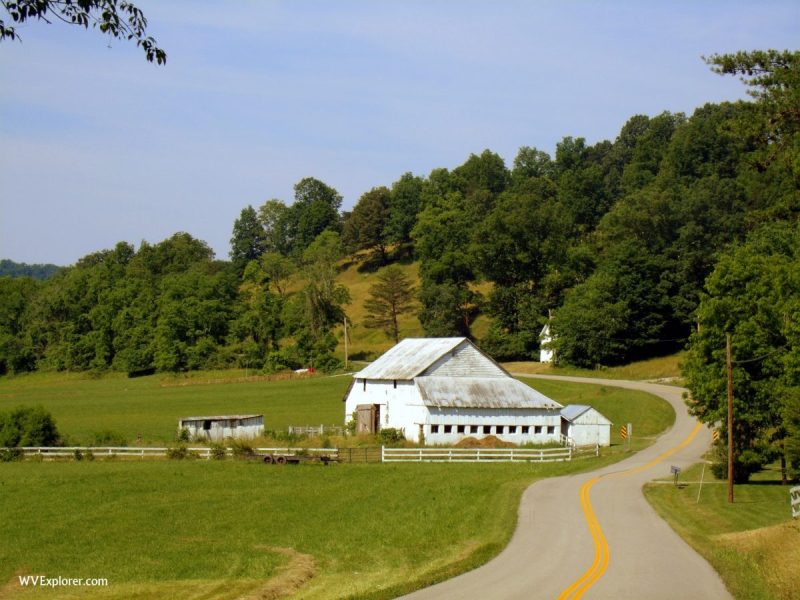 Farmstead near Duncan, WV, Jackson County, Mid-Ohio Valley Region