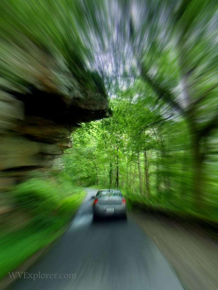 Fayette Station Road near Fayette Station, WV, Fayette County, New River Gorge Region