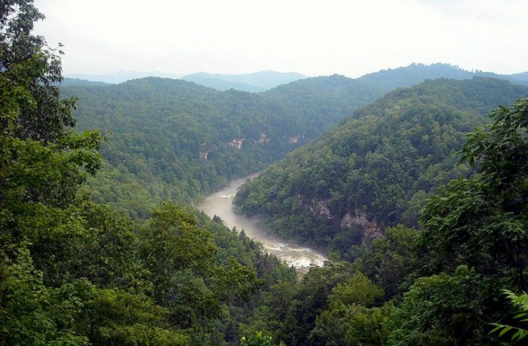 Gauley River in Gauley River National Recreation Area, New River Gorge Region