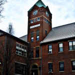 Normal School tower at Glenville State