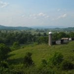 Farmland near Asbury, WV, Greenbrier County, Greenbrier Valley Region