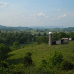 Farmland near Asbury, WV, Greenbrier County, Greenbrier Valley Region