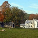 Greenbrier Valley farm near Alderson, WV, Greenbrier County, Greenbrier Valley Region