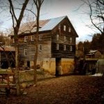 Cooks Old Mill at Greenville, WV, Monroe County, Greenbrier Valley Region